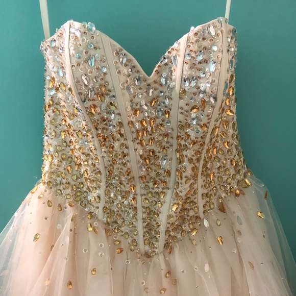 PARTY TIME! Mori Lee Dress (never worn) - Picture 3 of 4